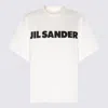 Jil Sander Women Ivory Cotton Oversize T-shirt In White