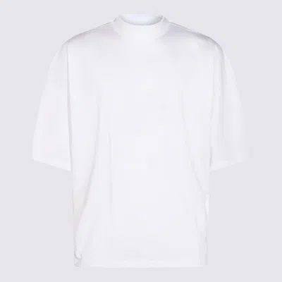 JIL SANDER JIL SANDER WHITE COTTON T-SHIRT