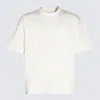 JIL SANDER JIL SANDER WHITE COTTON T-SHIRT