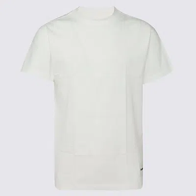 Jil Sander White Cotton T-shirt Set