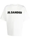 Jil Sander Crewneck Short Sleeves T-shirt In White