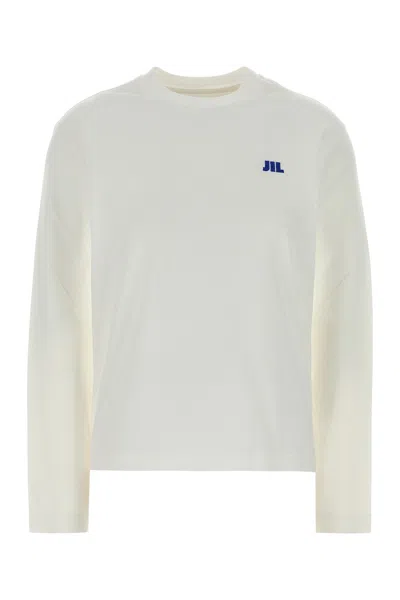 Jil Sander White Cotton T-shirt