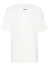 Jil Sander Classic Short Sleeve Cotton Jersey T-shirt In White