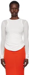 Jil Sander Top In 100 Optic White