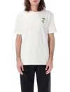 Jil Sander Mushroom Embroidered Crew Neck Short Sleeve In White
