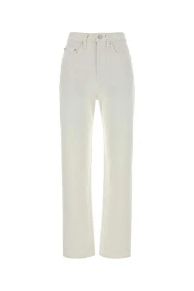 Jil Sander White Denim Jeans
