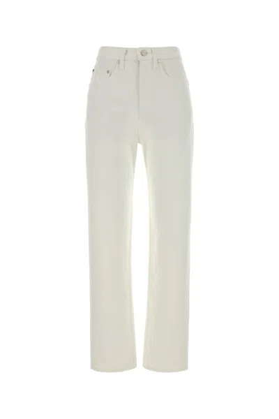 Jil Sander White Denim Jeans