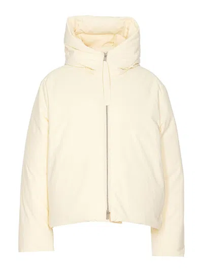 JIL SANDER CHAQUETA ALCOCHADA - BLANCO