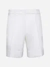 Jil Sander White Straight Leg Shorts