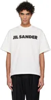 Jil Sander Logo-print Cotton T-shirt In Black