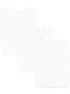Jil Sander Three-pack Long-sleeve Tops In White