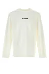 Jil Sander White Logo T-shirt In White
