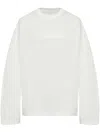 Jil Sander T-shirt With Front Logo Print In White