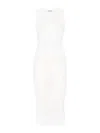 Jil Sander White Midi Dress