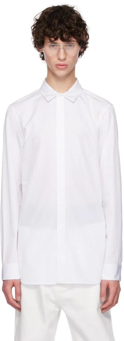 Jil Sander White Monday Shirt In 100 White