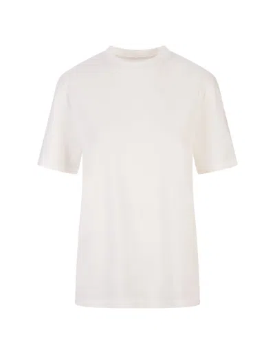 Jil Sander White Over T-shirt With Logo