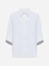 Jil Sander White Poplin Boxy Shirt