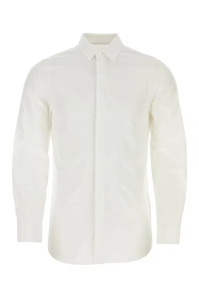 JIL SANDER WHITE POPLIN SHIRT