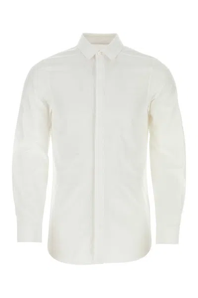JIL SANDER WHITE POPLIN SHIRT