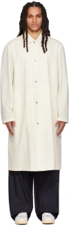 Jil Sander Coat In 103 - Piuma