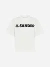 Jil Sander Off-white Printed Logo T-shirt