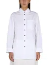 Jil Sander White Regular Solid Shirt In White