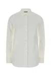 Jil Sander White Regular Solid Shirt In White