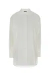 Jil Sander Poplin Button-front Shirt In White