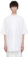 Jil Sander White Saturday Shirt In 100 White