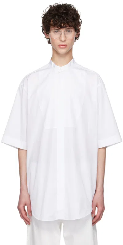 Jil Sander White Saturday Shirt In 100 White