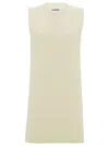 Jil Sander Sleeveless Round Neck A-line Dress