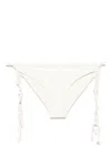 Jil Sander Tangle Bikini Bottoms In White