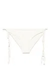 Jil Sander Tangle Bikini Bottoms In White