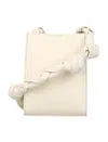Jil Sander Tangle Shoulder Bag In White
