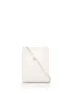 Jil Sander Tangle Small Crossbody Bag In White