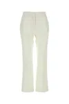 Jil Sander Women's Cotton Pant In White