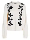 Jil Sander Embroidered Wool Jumper