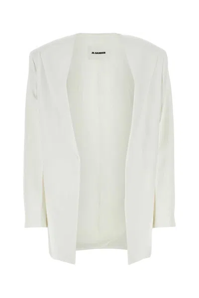 JIL SANDER JIL SANDER DROP SHOULDER TAILORED BLAZER