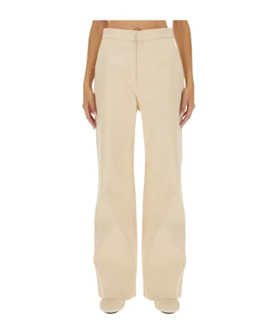 JIL SANDER JIL SANDER WIDE LEG DENIM JEANS
