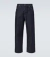 Jil Sander Men Straight Jeans In Blue