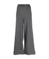 Jil Sander Wide Leg Pants With Drawstring Waistband In Gray