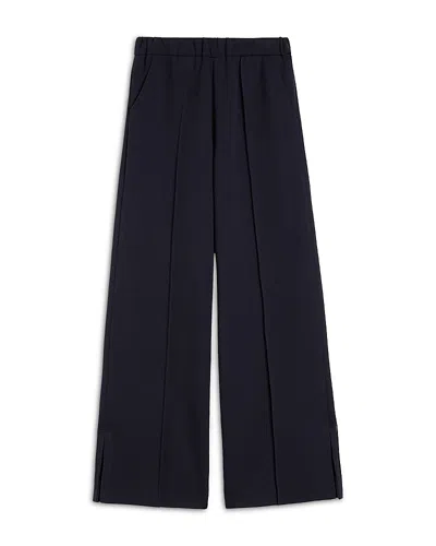 Jil Sander Wide Leg Pants In Black