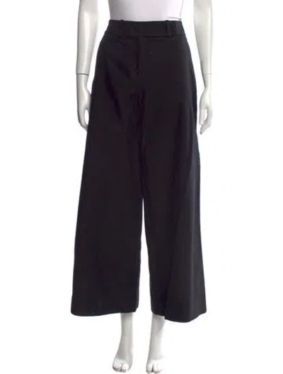 Pre-owned Jil Sander Wide Leg Pants In Black