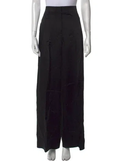 Pre-owned Jil Sander Wide Leg Pants In Black