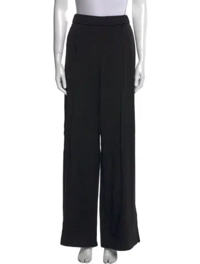 Pre-owned Jil Sander Wide Leg Pants In Black