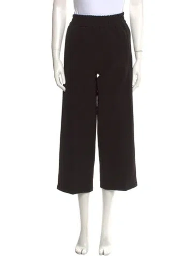 Pre-owned Jil Sander Wide Leg Pants In Black