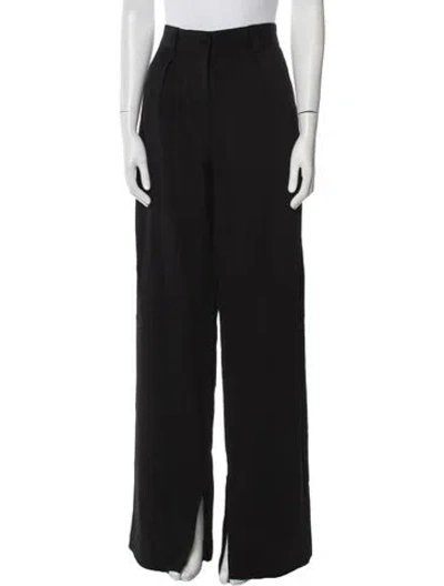 Pre-owned Jil Sander Wide Leg Pants In Black
