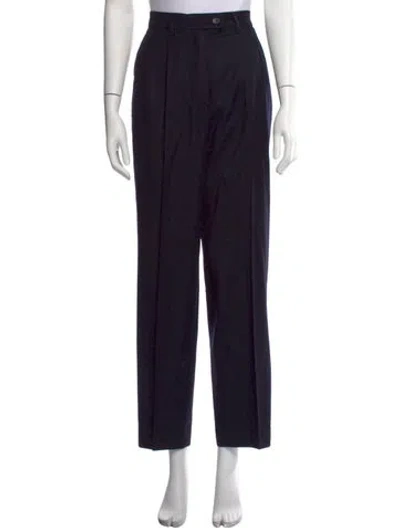 Pre-owned Jil Sander Wide Leg Pants In Black