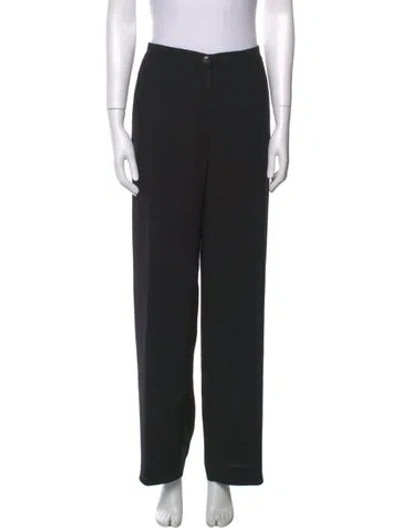 Pre-owned Jil Sander Wide Leg Pants In Black