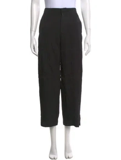 Pre-owned Jil Sander Wide Leg Pants In Black